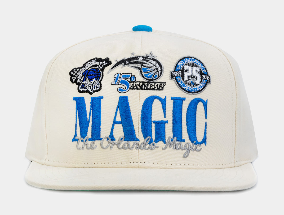 Mitchell & Ness Orlando Magic Retro Snapback Mens Hat Beige