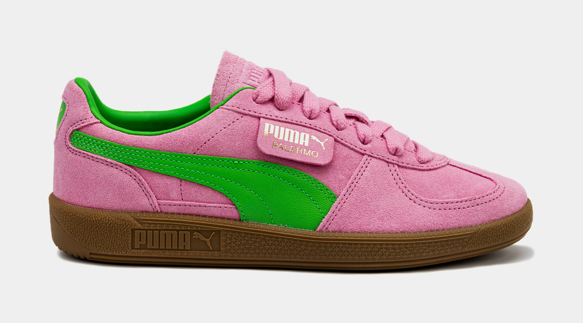 PUMA Palermo Special Mens Lifestyle Shoes Pink Green 397549 01