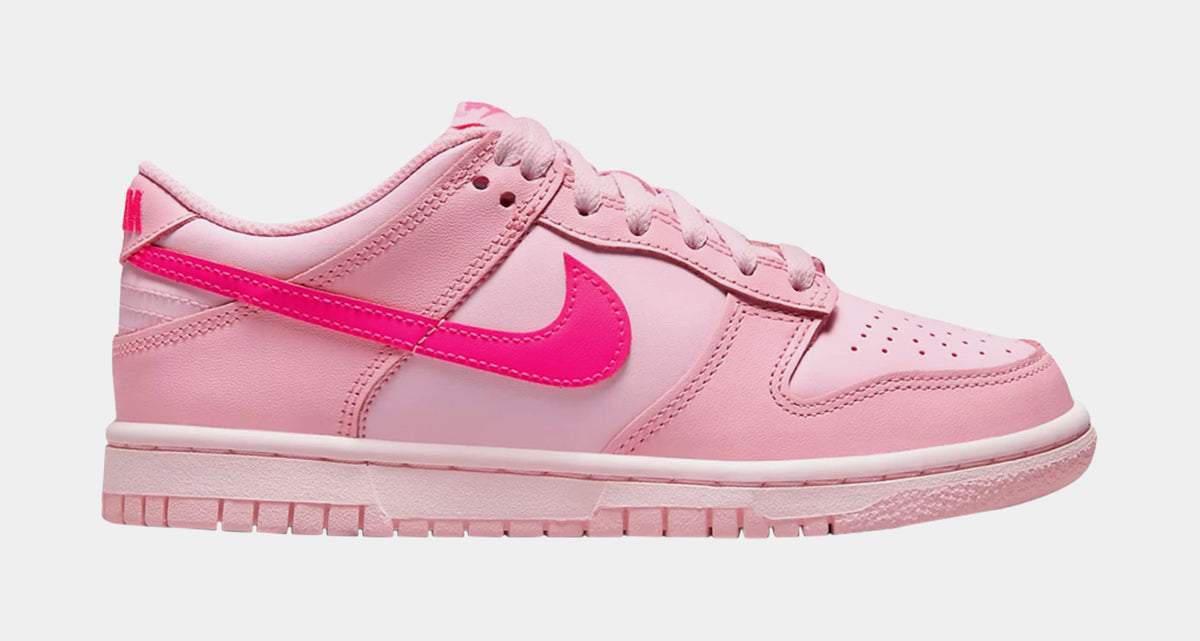 Nike Dunk Low Triple Pink Grade School Lifestyle Shoes Pink Limit One