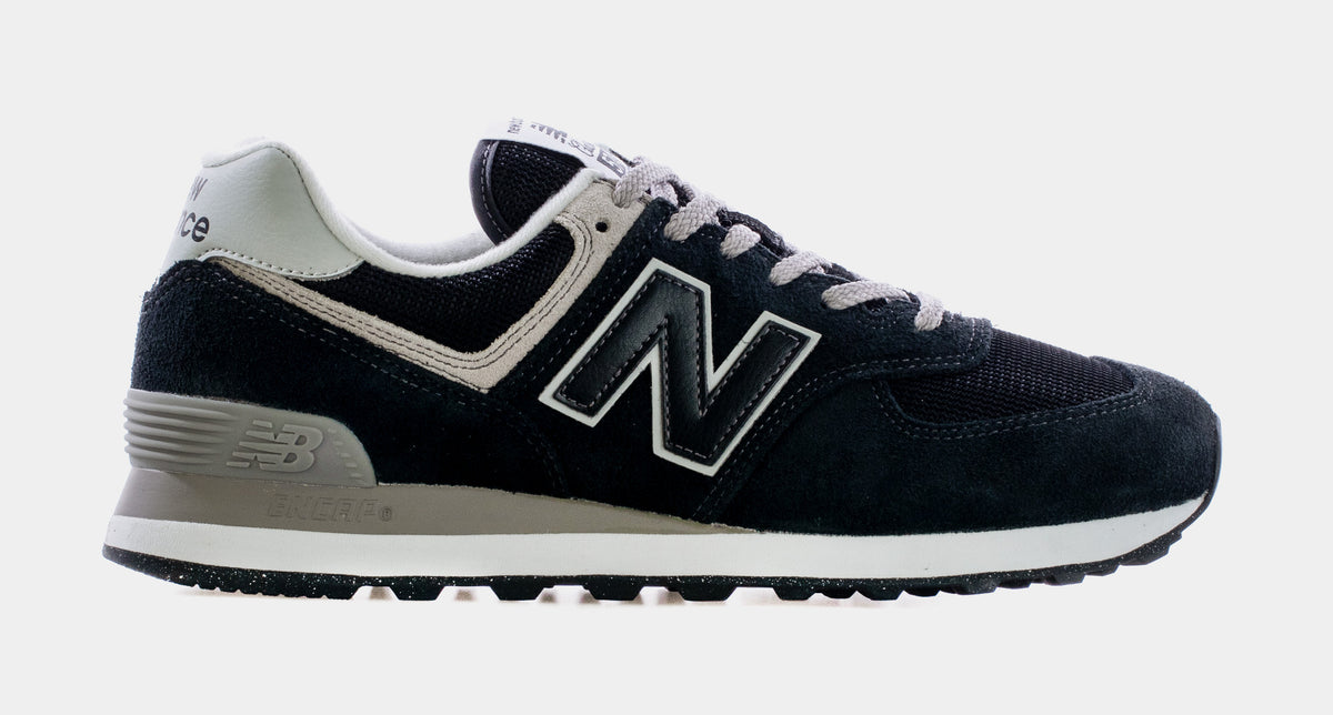 New Balance 574 Core Mens Lifestyle Shoes Black Grey ML574EVB