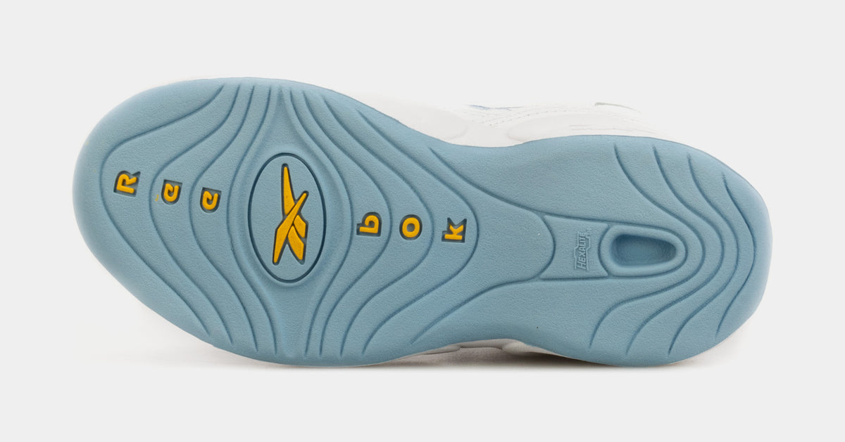 Reebok Question Mid Preschool Basketball Shoes White Blue HR1064 Shoe