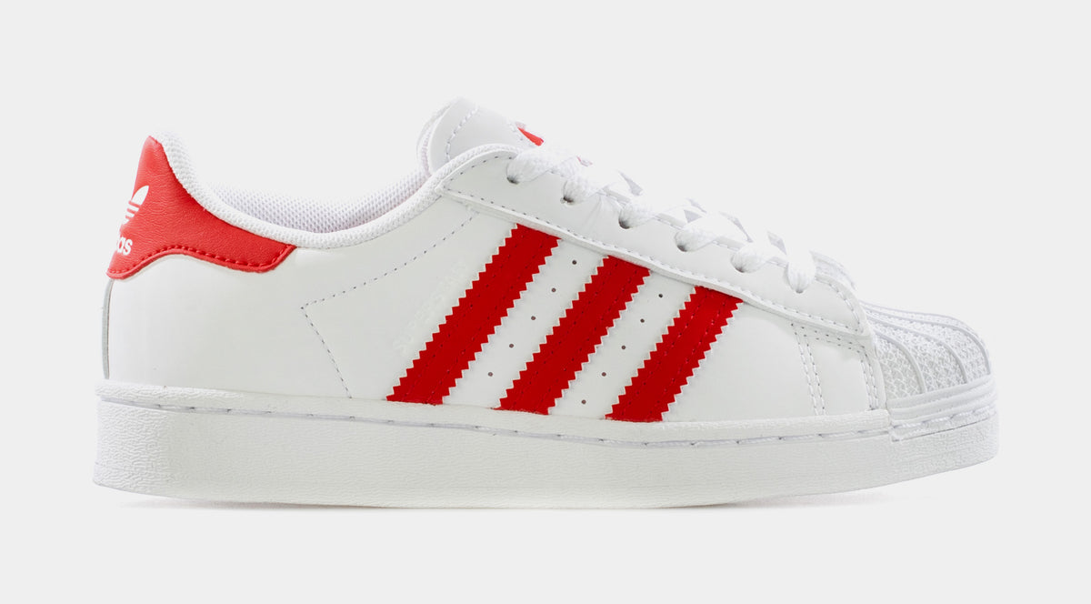 adidas Superstar Preschool Lifestyle Shoe White Red FY2573 Shoe Palace adidas Superstar Preschool Lifestyle Shoe White Red FY2573 Shoe Palace