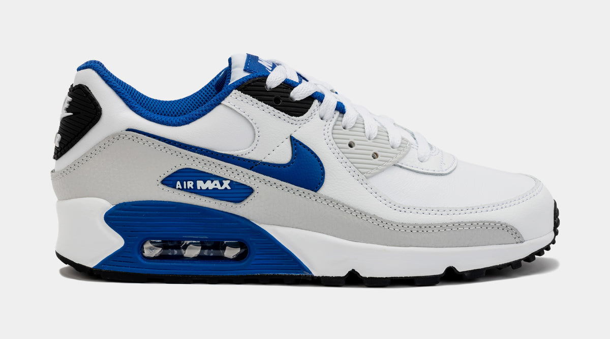 Nike air max 90 blue and black and white Clearance
