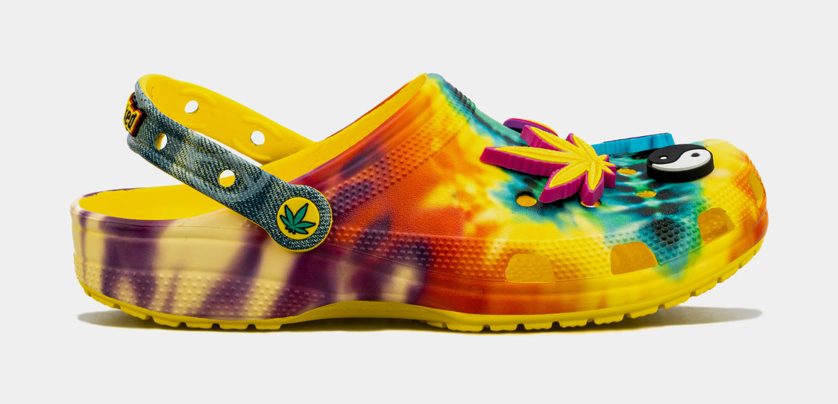 Crocs Half Baked Classic Clog Mens Sandals Red Multi 20862790H Shoe