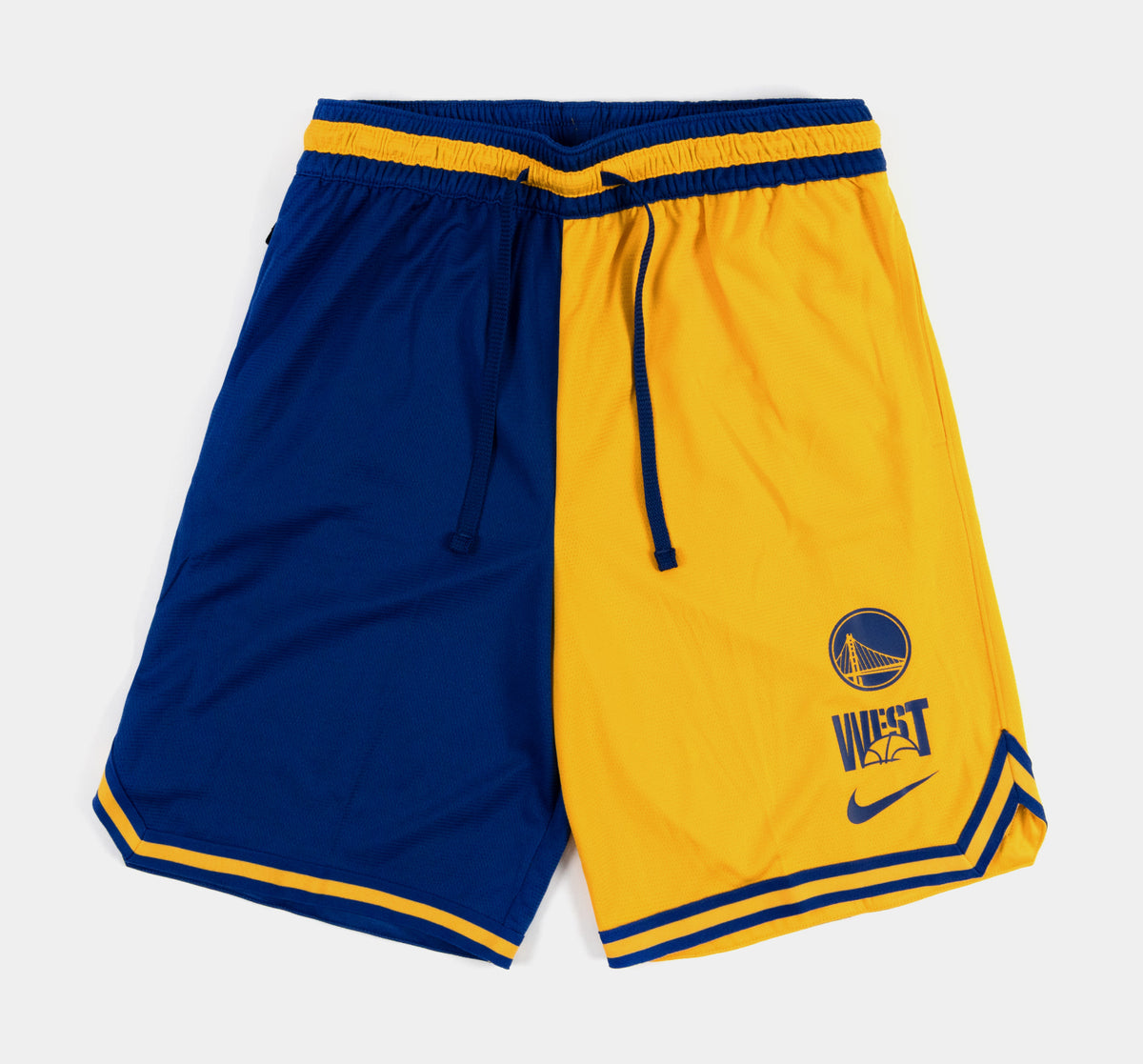 Nike Golden State Warriors Fleece Shorts Mens Shorts Blue Yellow DN9158-495  – Shoe Palace