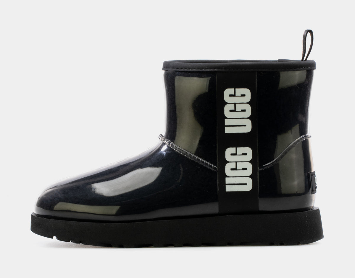 UGG Classic Clear Mini Womens Boots Black 1113190 BLK – Shoe