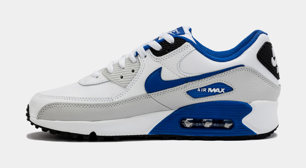 Mens Nike Black And Blue Nike Air Max 90 Nike Footwear Air Max 90