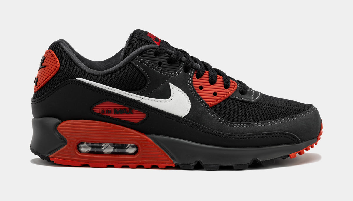 Orange Air Max '90 Essential Grey/red/black Nike Air Max 90