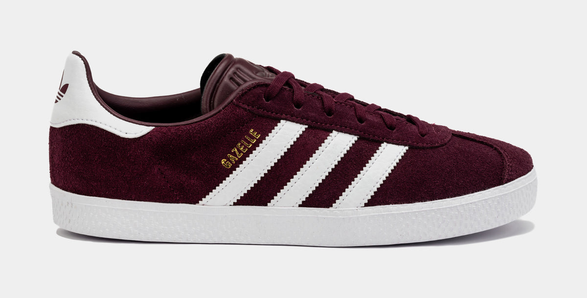 adidas Gazelle Grade School Lifestyle Shoes Burgundy IG9933 – Shoe