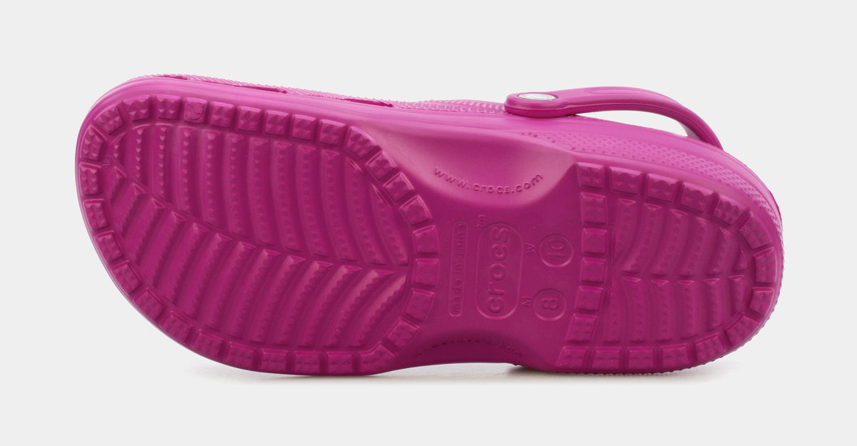 NEW MEN\'S SIZE 13 Crocs Adult Classic Clog Pink  10001-6SW Solid‎ Crocs Classic Clogs | Dick main image 2