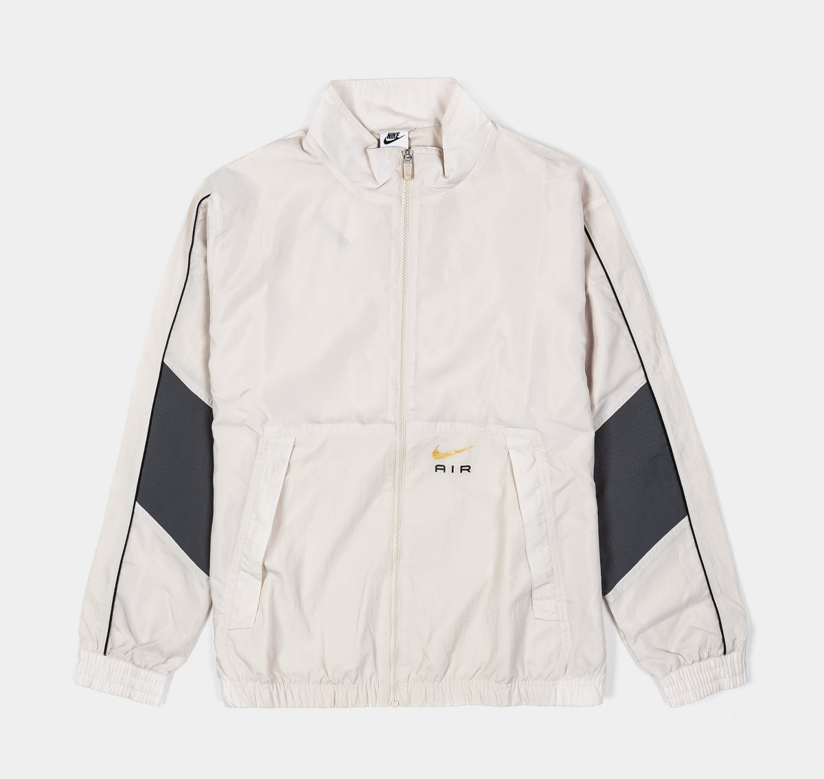 Nike Air Woven Track Mens Jacket Beige Grey FN7687-104 – Shoe Palace