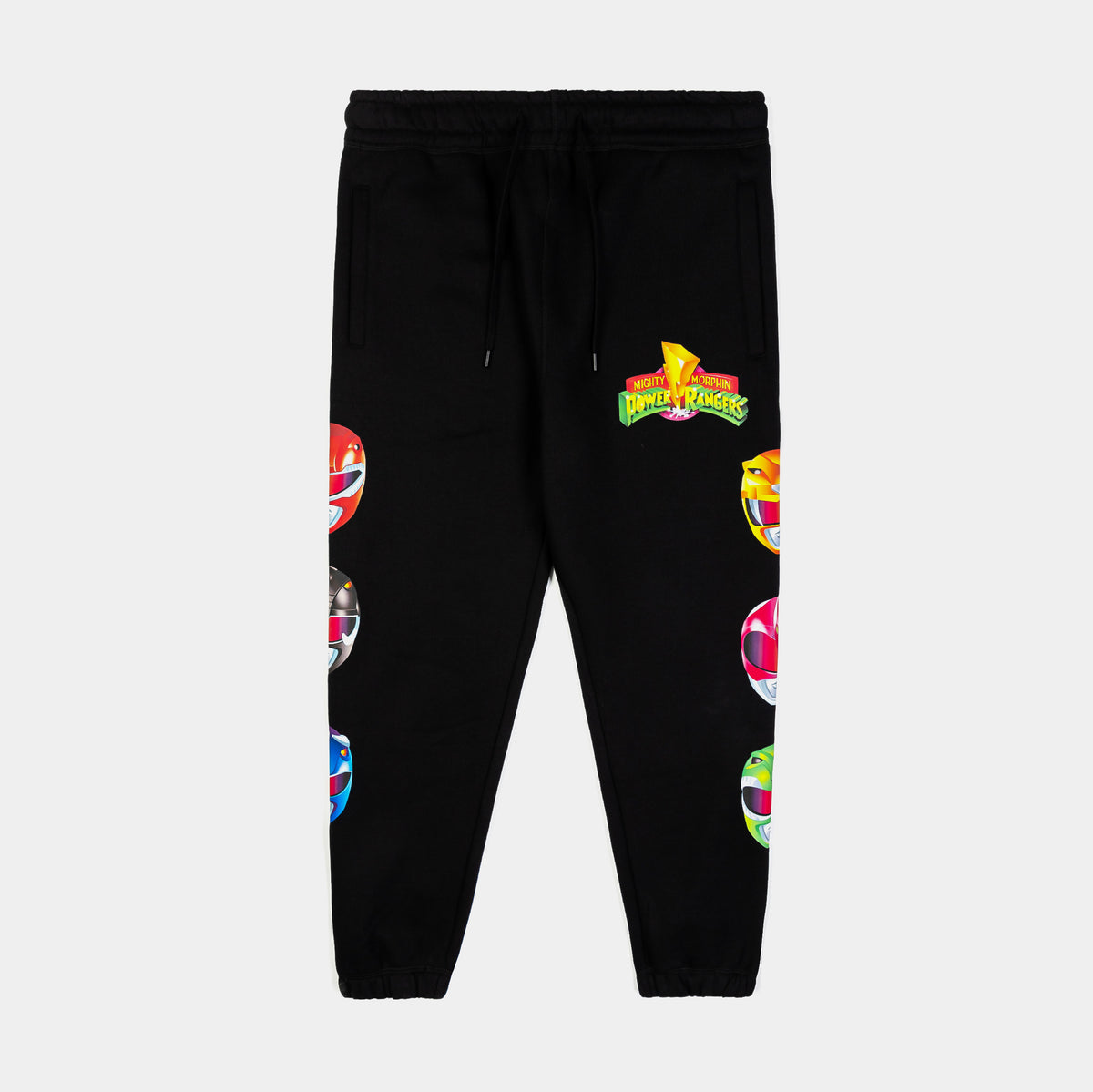 Shoe Palace SP x Power Rangers Helmet Joggers Mens Pants Black Yellow
