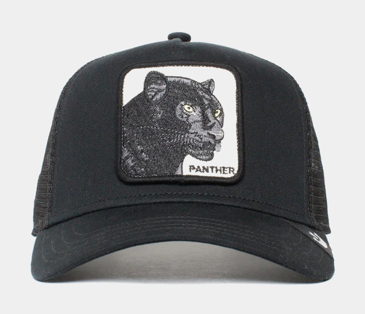 Goorin Bros Black Trucker Hat Original with Nautilus Patch Goorin Bros The Panther VOID (101-2510) – Pro Feet main image 4