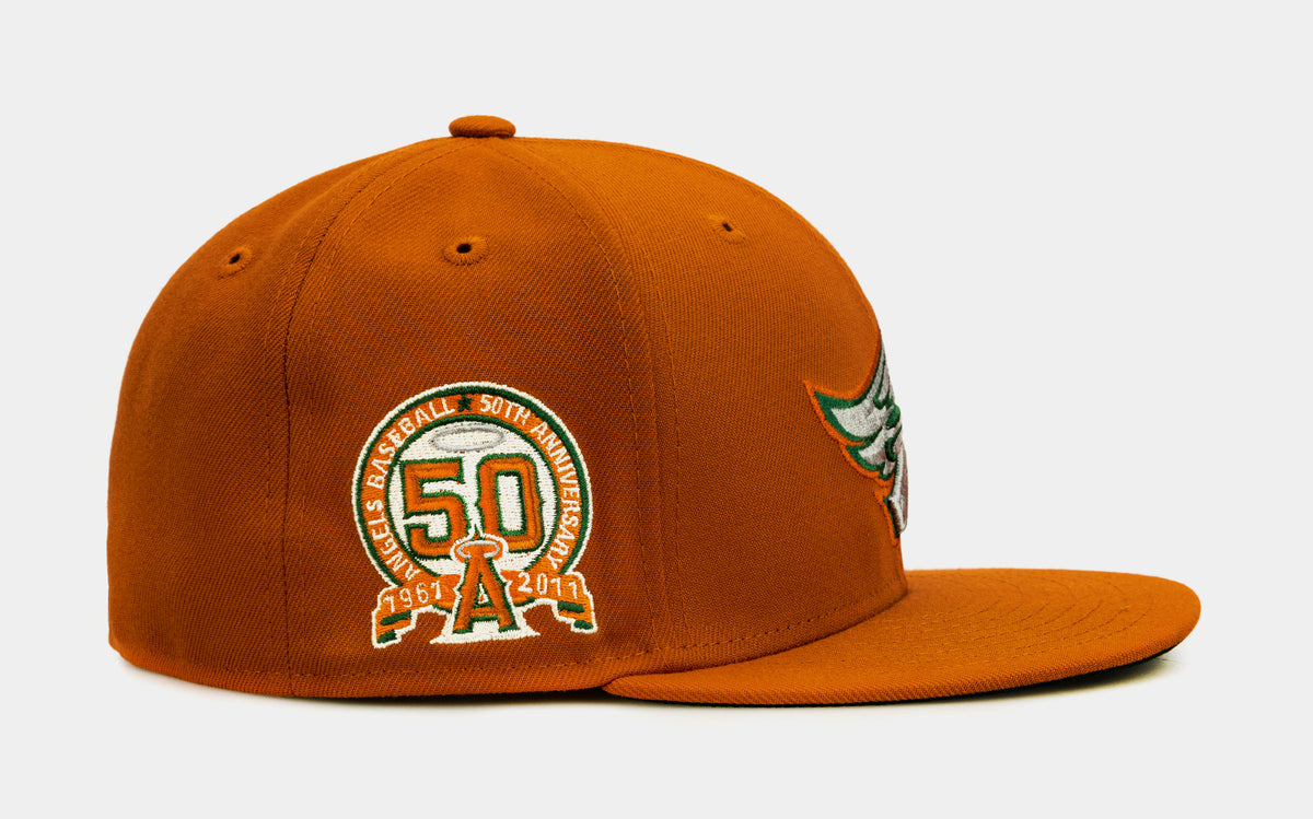 New Era SP Exclusive Rust Anaheim Angels 59Fifty Mens Fitted Hat