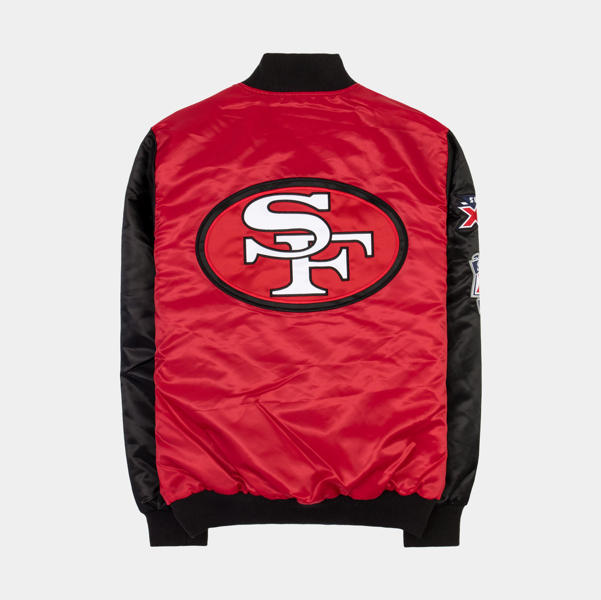 Men's Starter Black San Francisco 49ers The Tradition II Full-Snap Team  Jacket