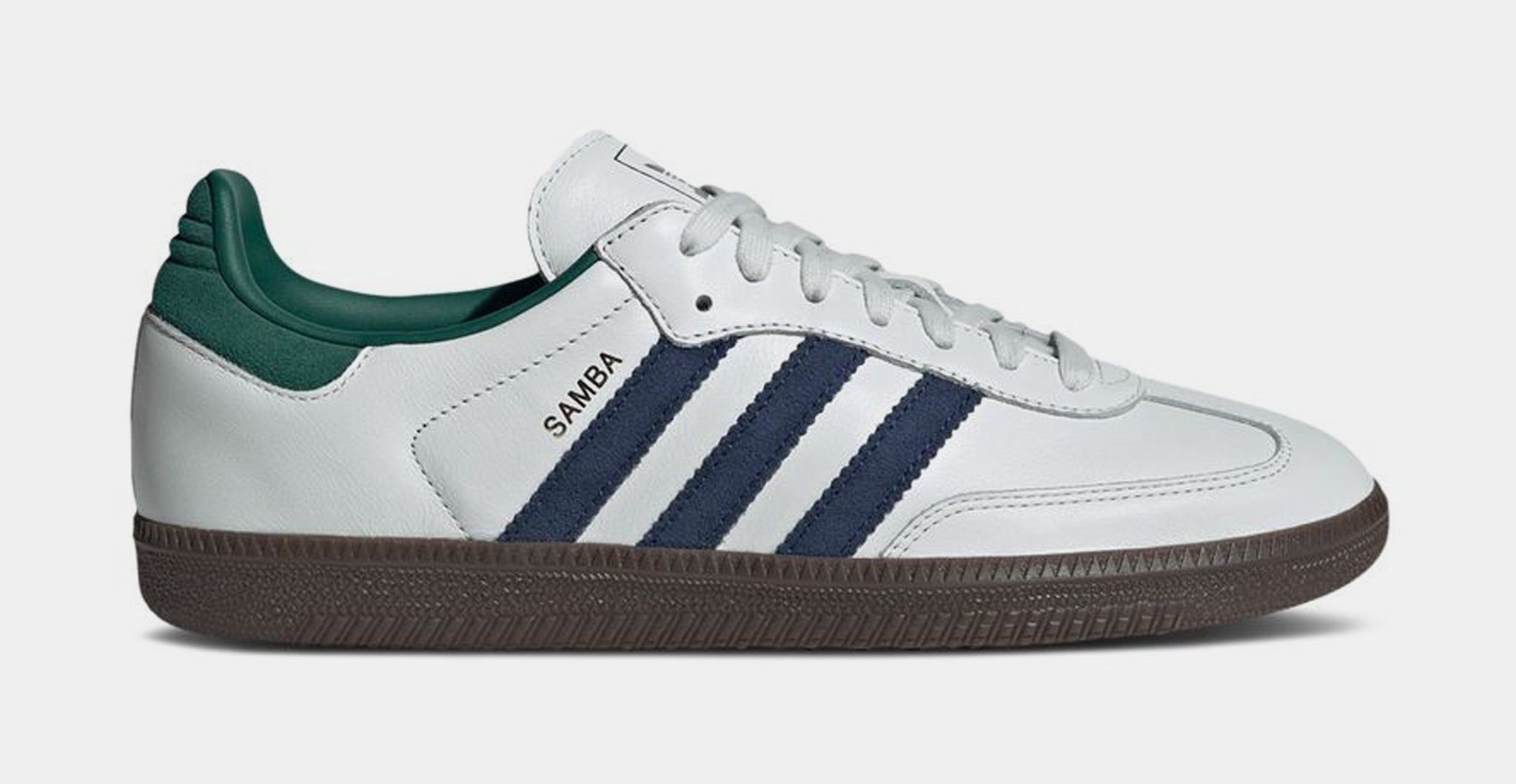 adidas Originals Samba OG Men's Black/White/Collegiate Green/Active Green Shoes, Size: 9 adidas Originals Samba OG Men's Black/White/Collegiate Green/Active Green Shoes, Size: 9