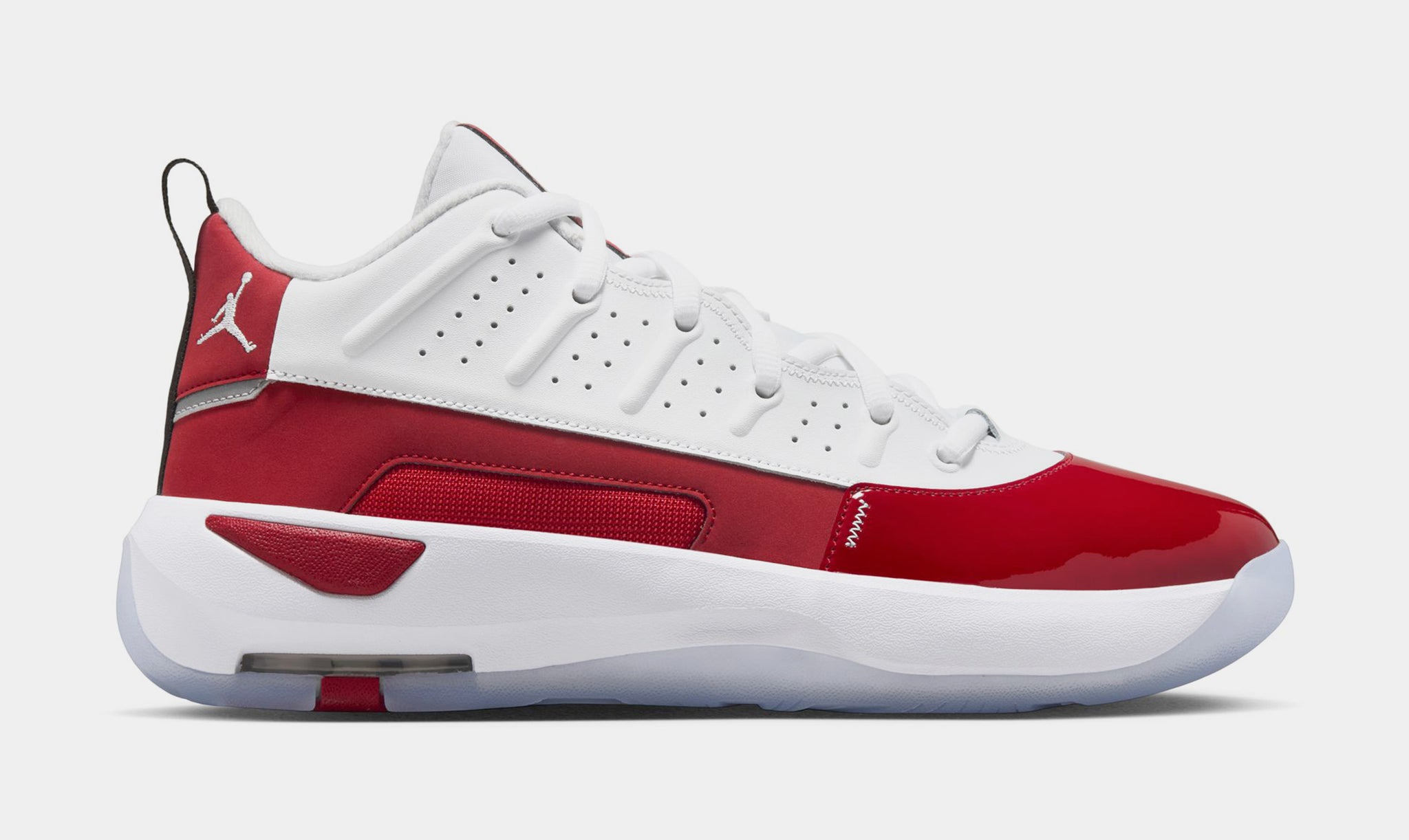 マサマサ　 Jordan Max Aura 7 Mens Basketball Shoes White Gym Red Black