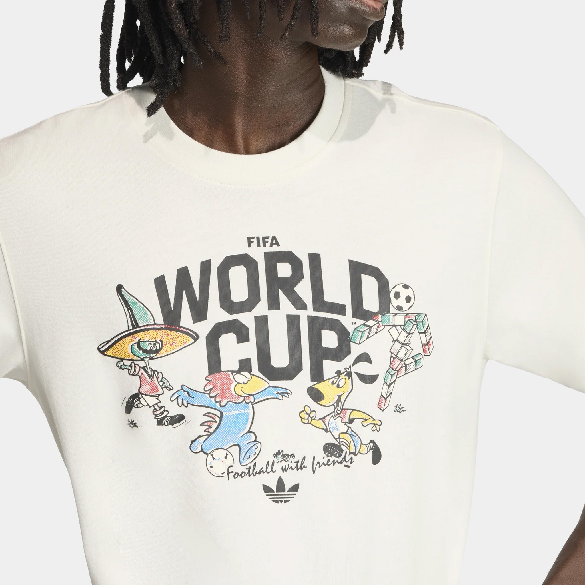 adidas FIFA World Cup 26 Group Mascot Mens Short Sleeve Shirt