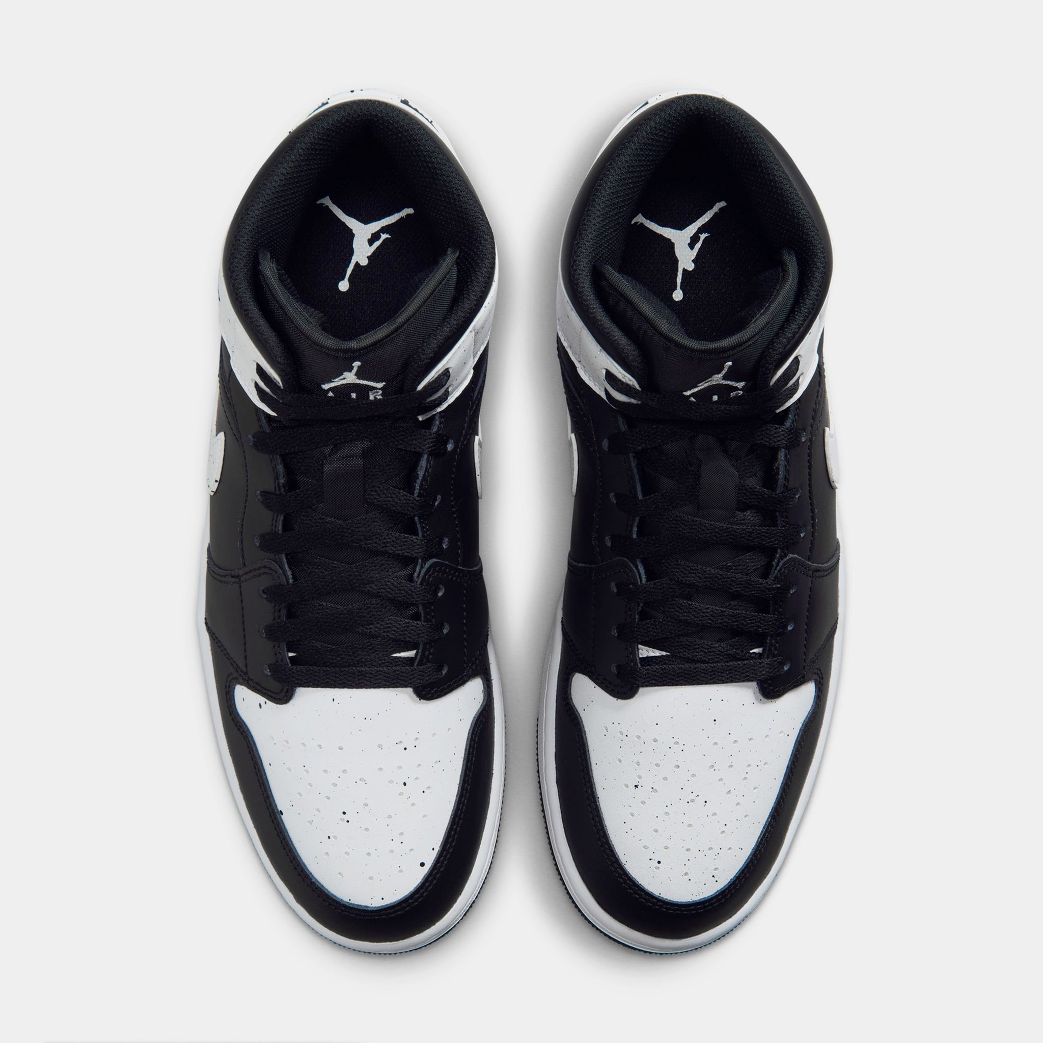 Jordan Air Jordan 1 Mid SE Oreo Mens Lifestyle Shoes Black Black