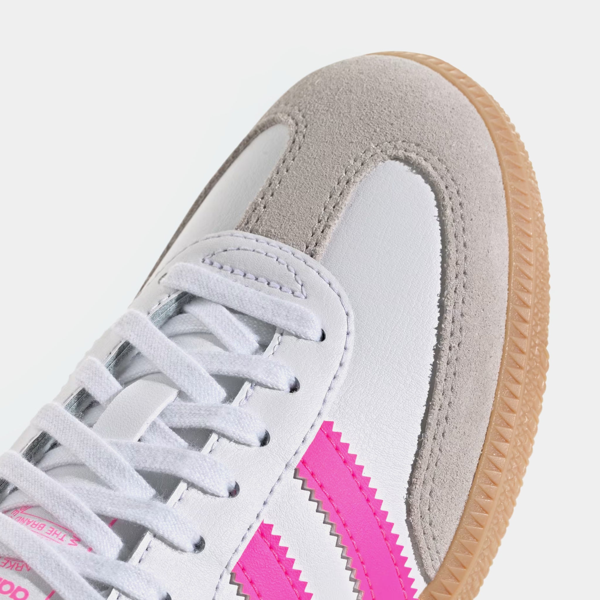 adidas Samba OG Grade School Lifestyle Shoes Cloud White Lucid Pink Gum  JQ2831 – Shoe Palace