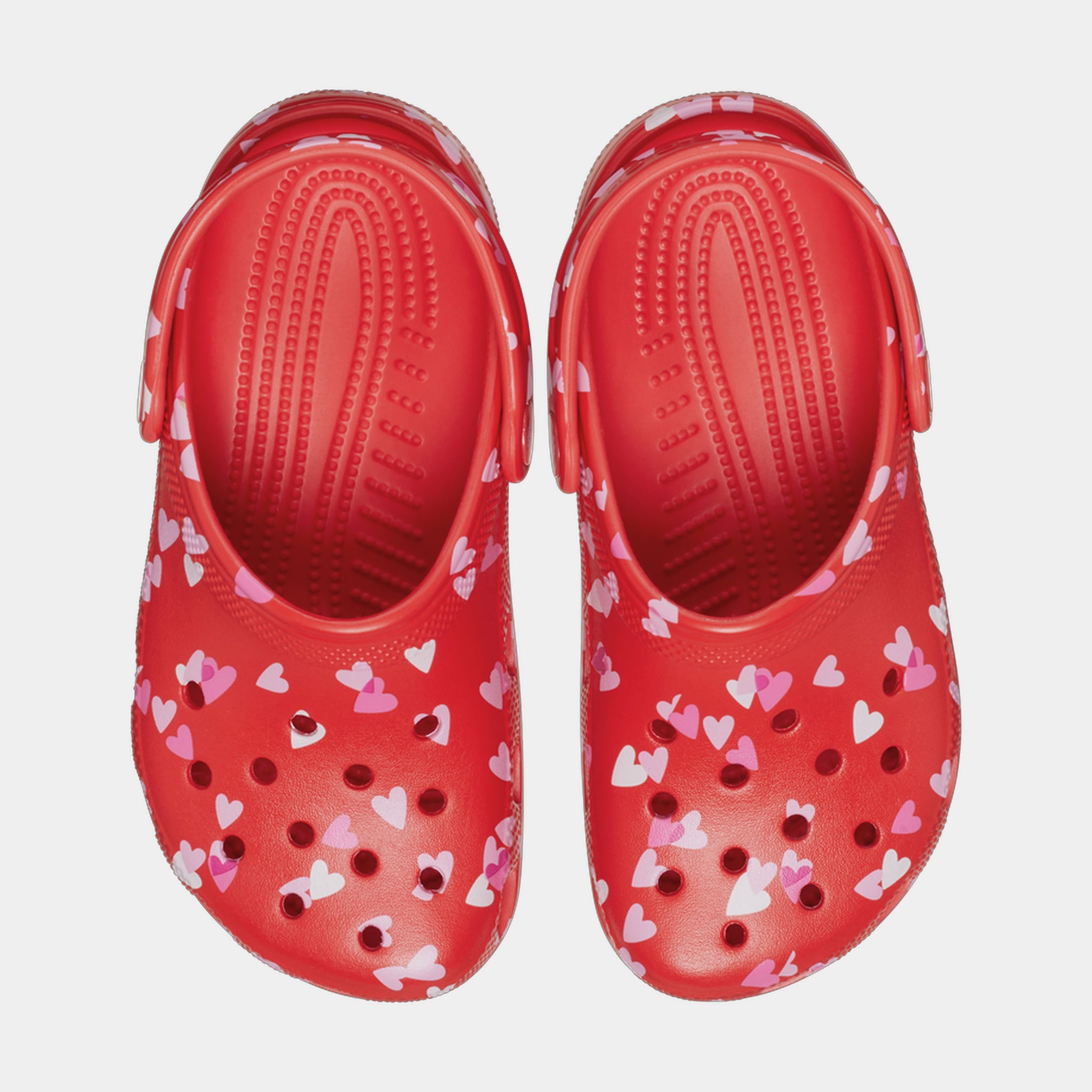 Crocs Classic Clog Valentines Day Preschool Grade School Sandals