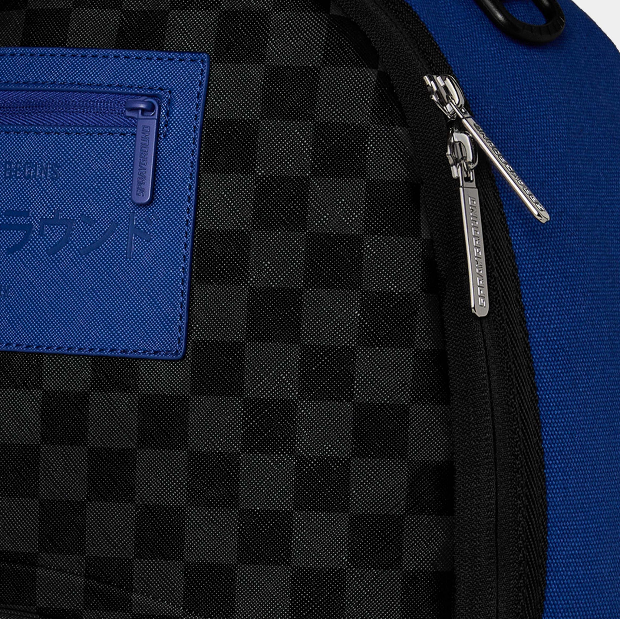 Sprayground Bench Clearing Mens Backpack Black Blue 910B9284NSZ