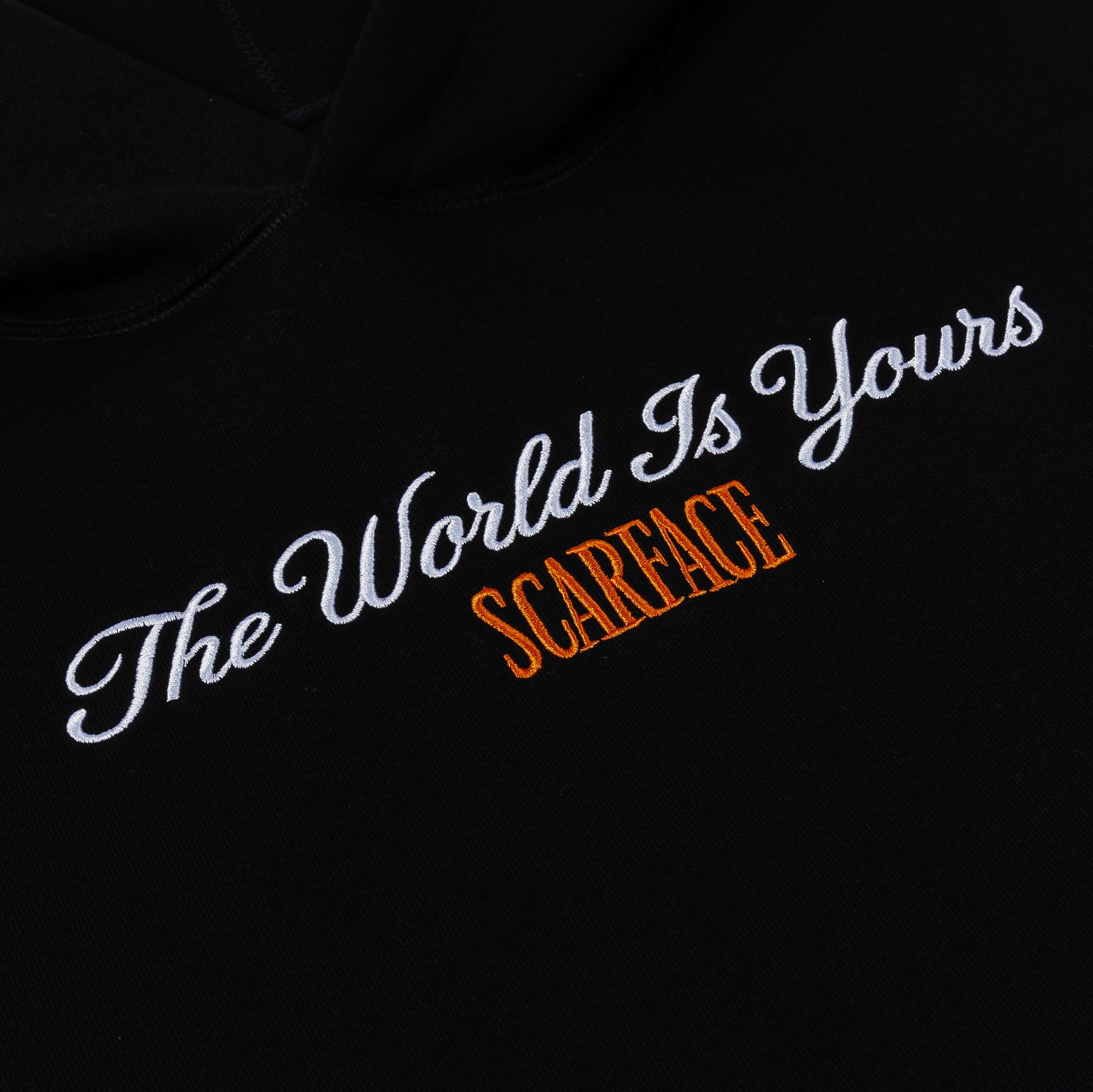 Shoe Palace SP x Scarface Sunset Fleece Pullover Mens Hoodie Black