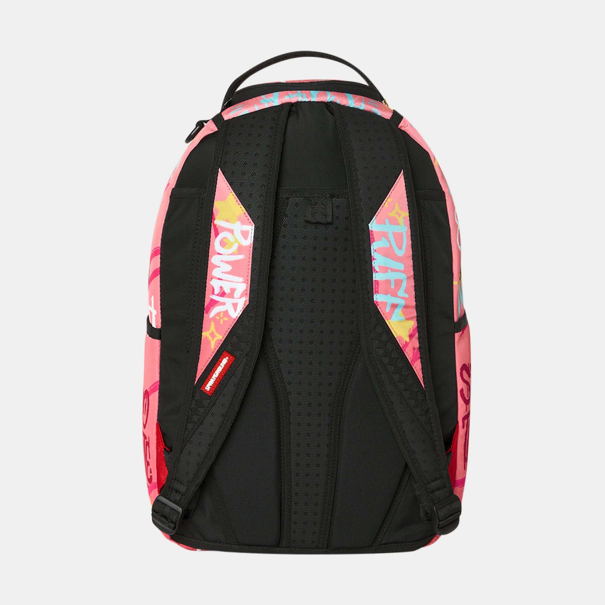 Sprayground Powerpuff Girls Tagged Up Mens Backpack Pink Red 