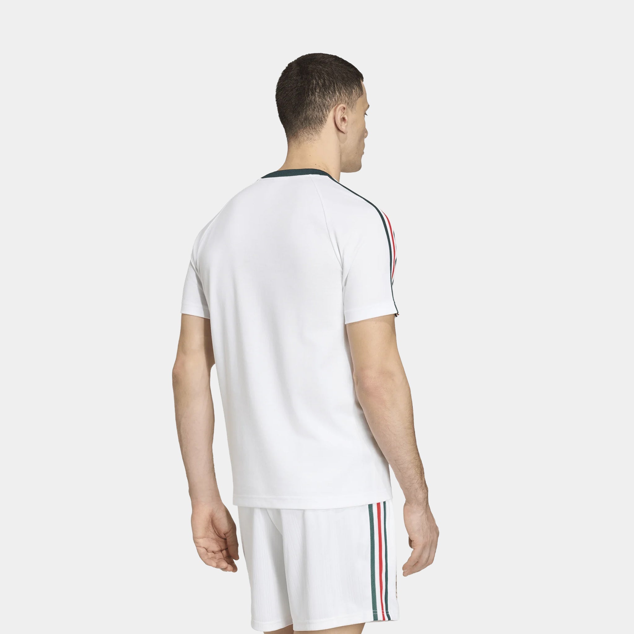adidas Mexico Originals Mens Short Sleeve Shirt White JZ6483