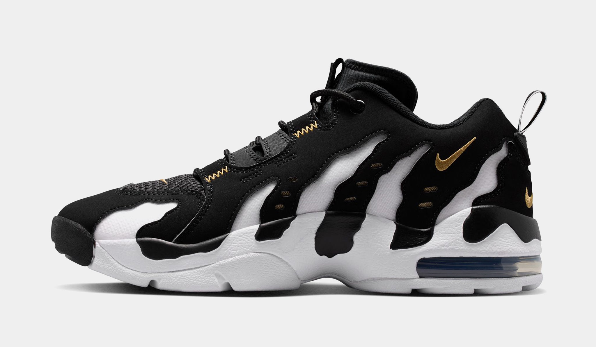 Nike Air DT Max 96 Low Mens Lifestyle Shoes Black Metallic Gold