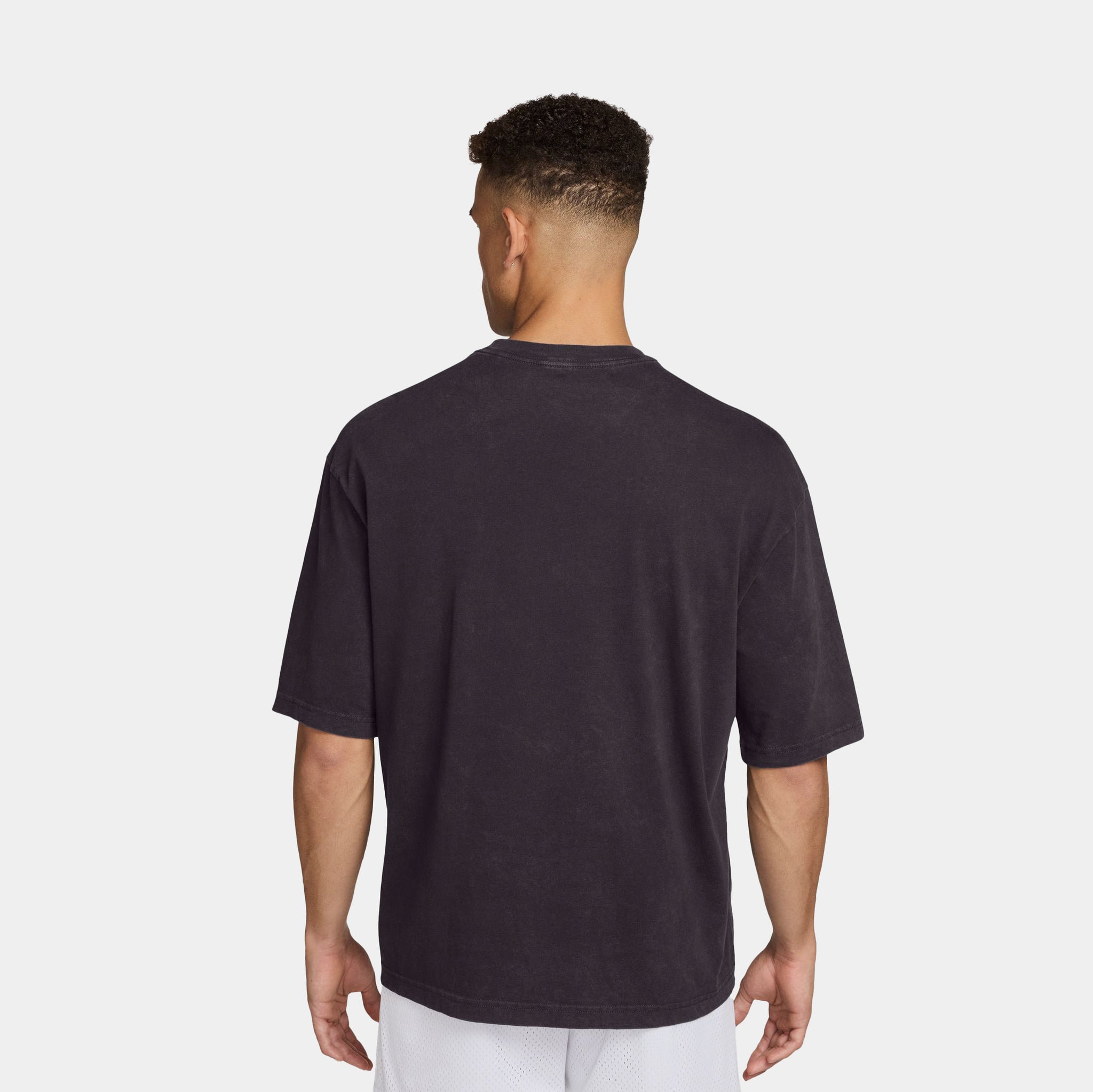 Jordan Oversized Reissue Mens Short Sleeve Shirt Off Noir Infrared