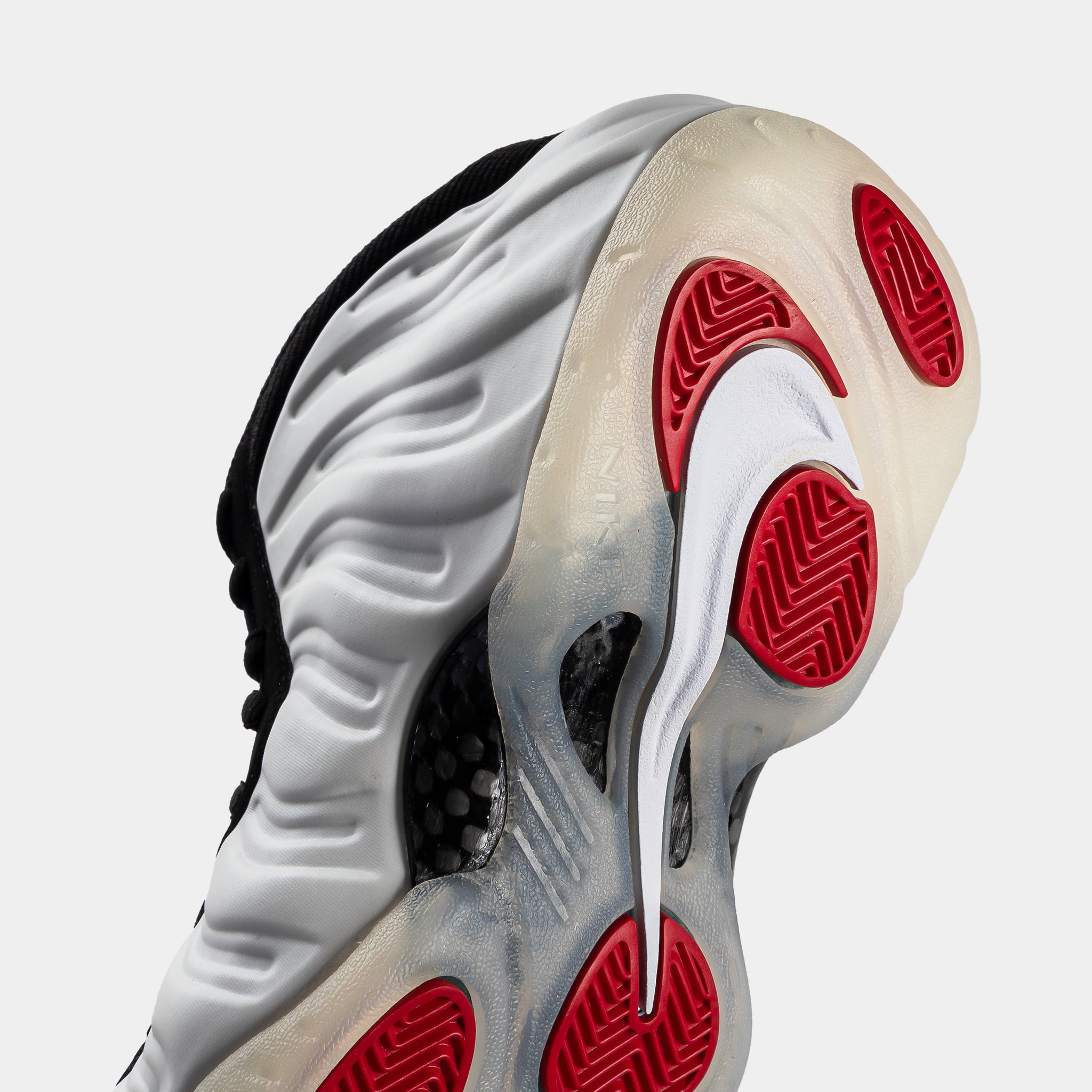 white and red foamposites