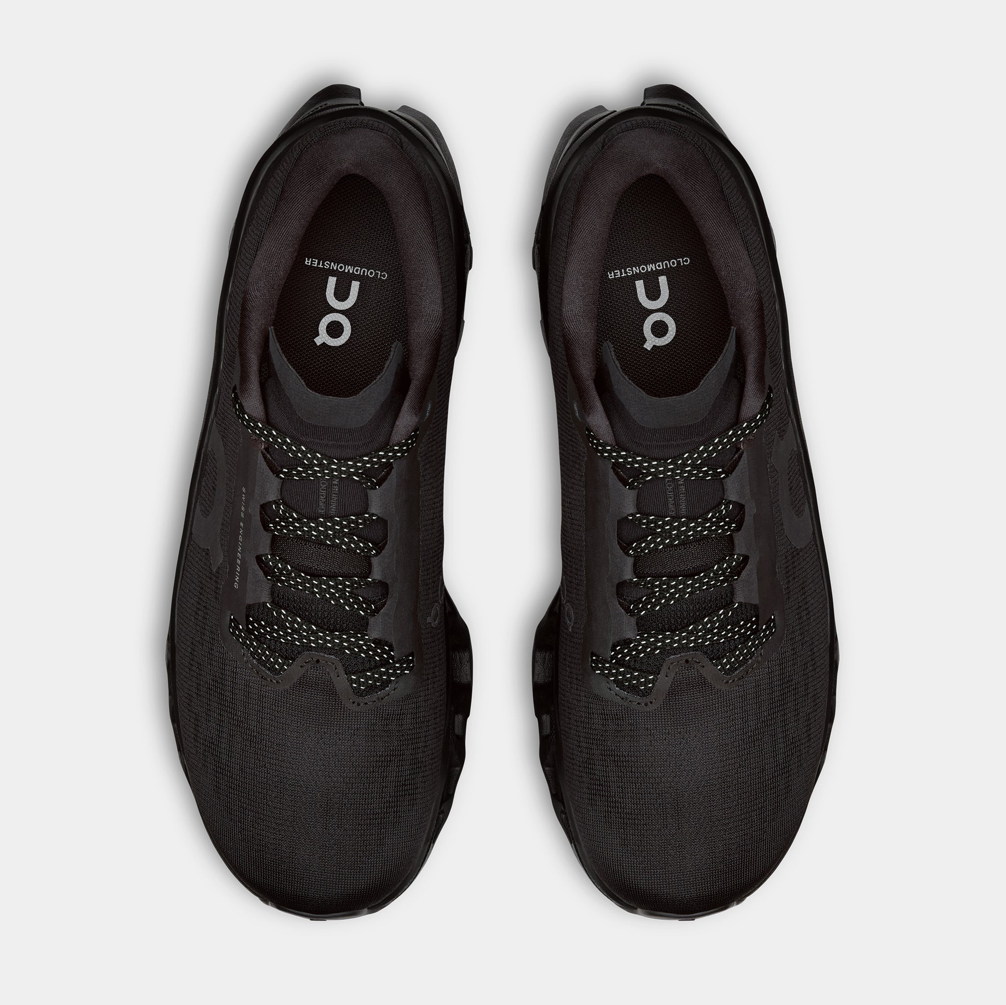 On Cloudmonster 3 Womens Running Shoes Black Black  display picture 1