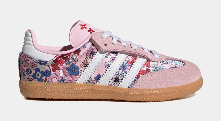 adidas Liberty London Samba OG Shoes Pink 5.5 Kids