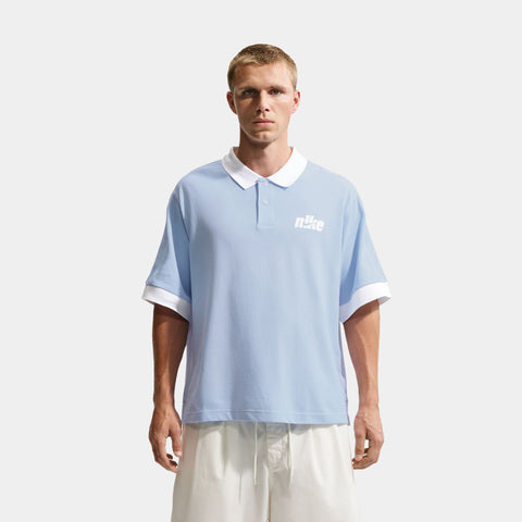 Nike Sportswear Club Oversized Polo Mens Short Sleeve Shirt