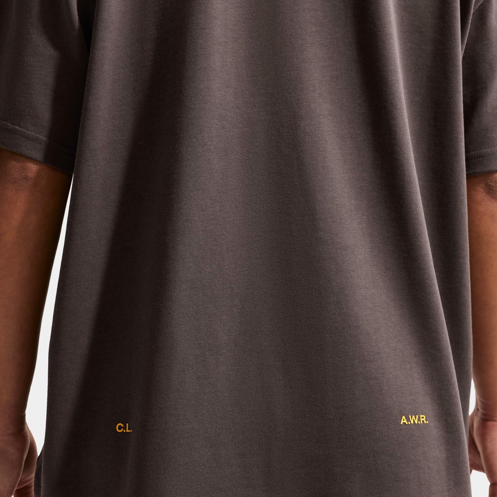 Nike NOCTA Mens Short Sleeve Shirt Brown Black IB5673-237 – Shoe