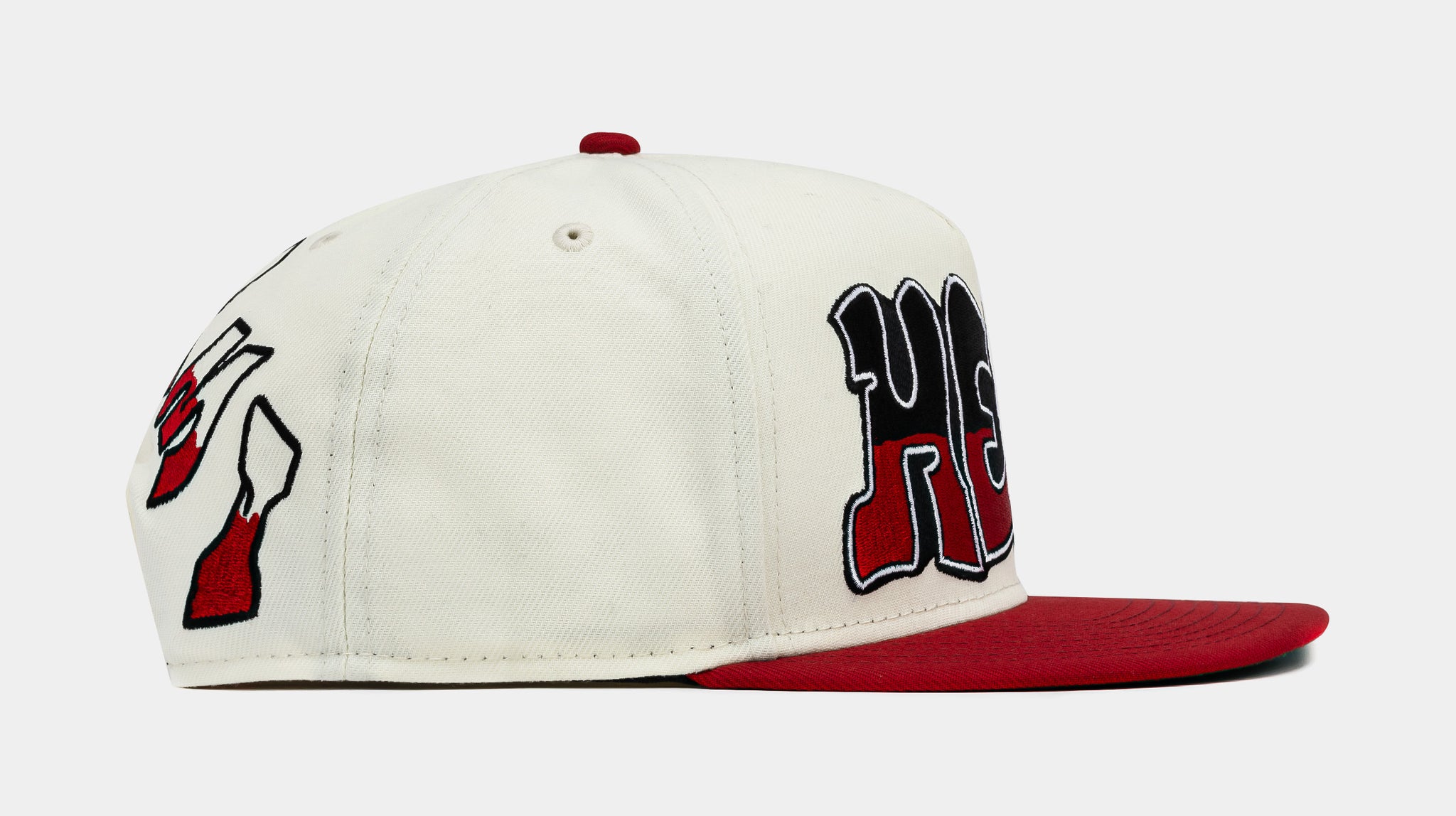 NEW ERA 60716990 Shoe Palace Exclusive Miami Heat All Star 950AF Snapback Mens Hat (White/Black/Red) Image 29411194962126