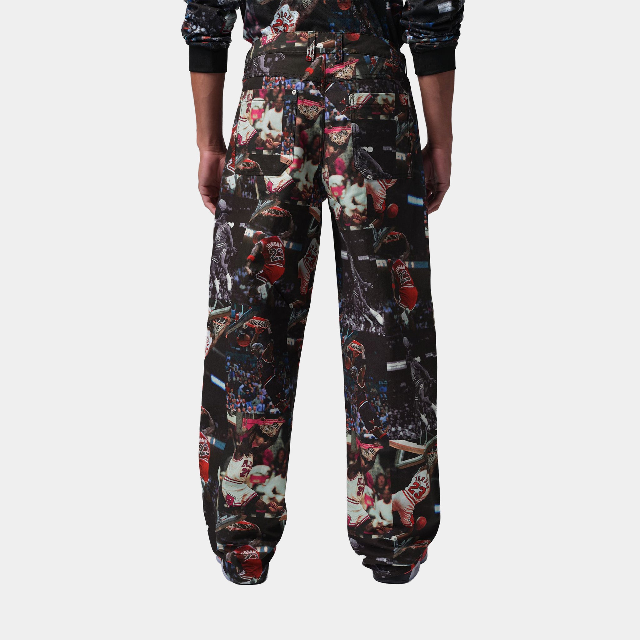 Jordan JDN Flight 23 AOP Woven Mens Pants Multi Black IQ5238-010 Jordan JDN Flight 23 AOP Woven Mens Pants Multi Black IQ5238-010