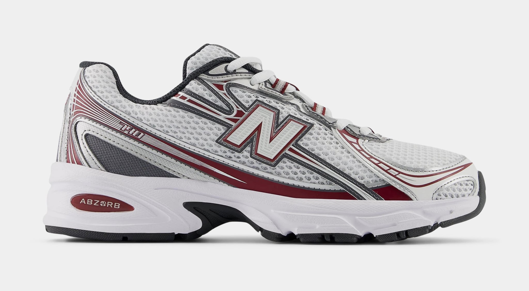 New Balance 740 Mens Running Shoes White Red U740RD2 – Shoe Palace