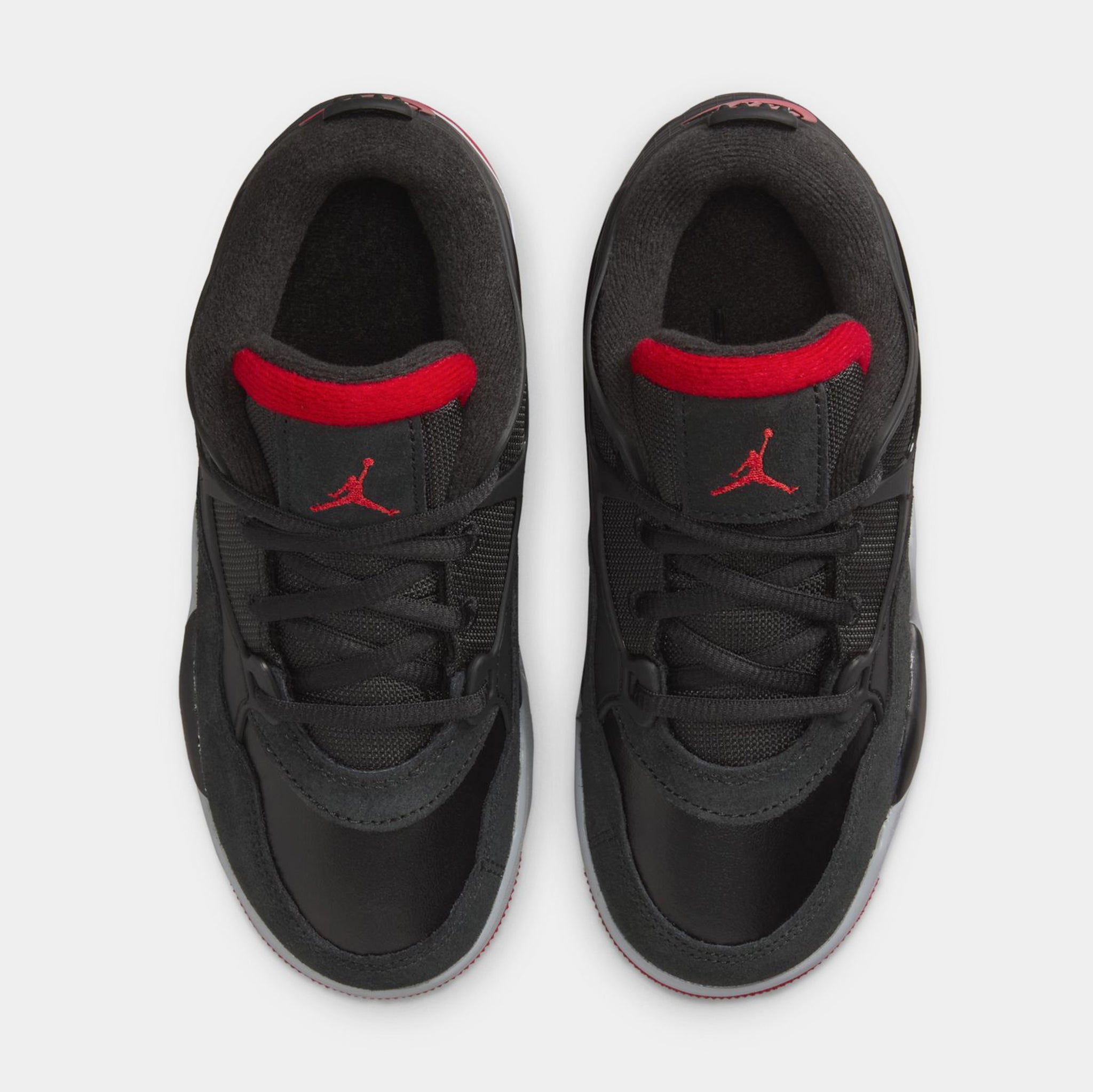 Jordan Air Jordan 4 RM Preschool Lifestyle Shoes Black Wolf Grey