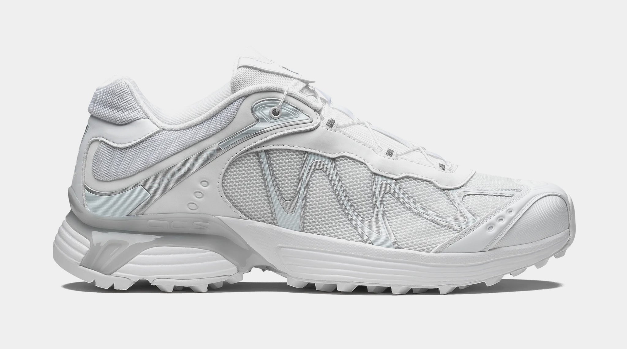 Salomon XT Whisper Mens Running Shoes White Lunar Rock  display picture 2