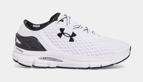 Under Armour SpeedForm Gemini Mens Running Shoes White Black  display picture 1