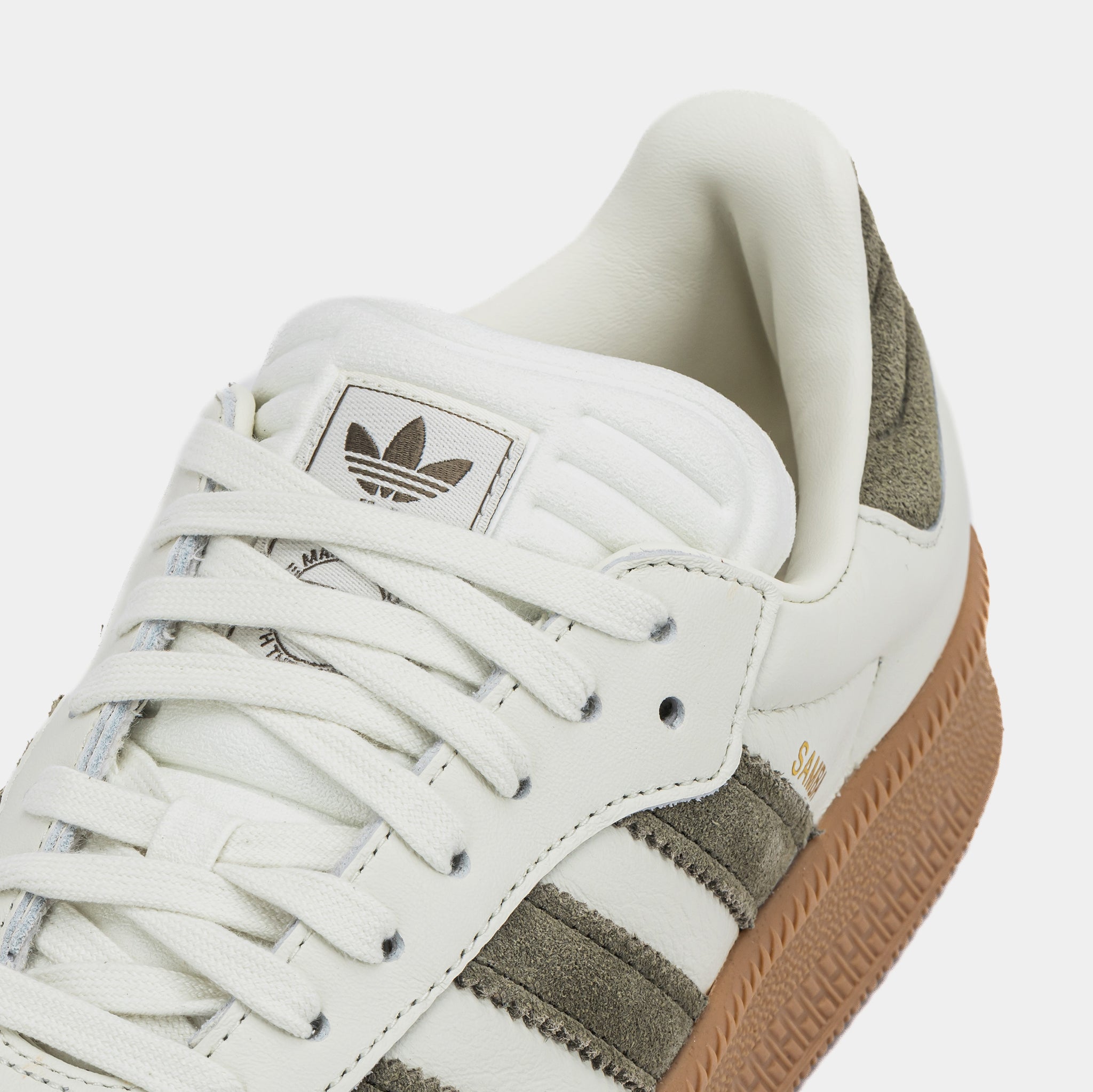 adidas Samba Xlg Men's Shoes in Ivory/Olive Strata/Gum Size 10.0 | WSS adidas Samba Xlg Men's Shoes in Ivory/Olive Strata/Gum Size 10.0 | WSS