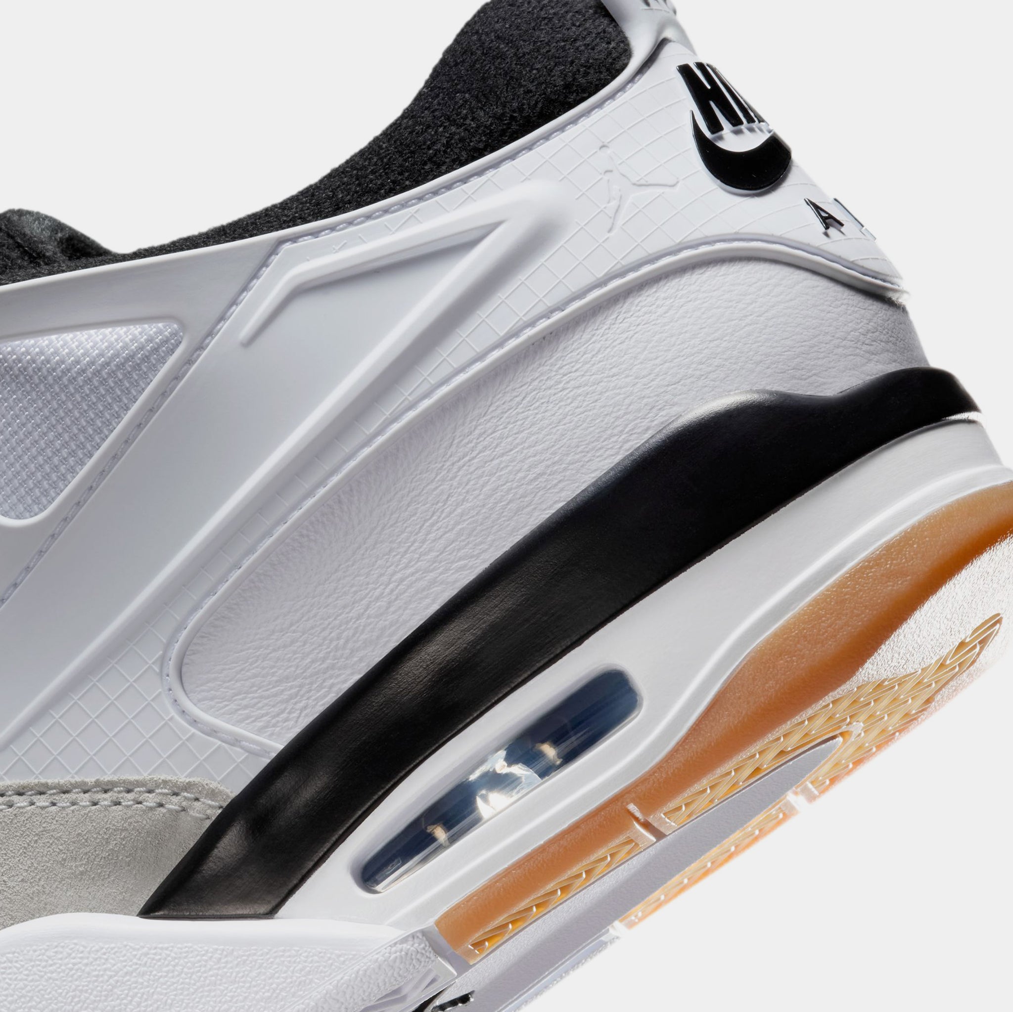 Jordan Air Jordan 4 RM Mens Lifestyle Shoes White Black Gum  display picture 1