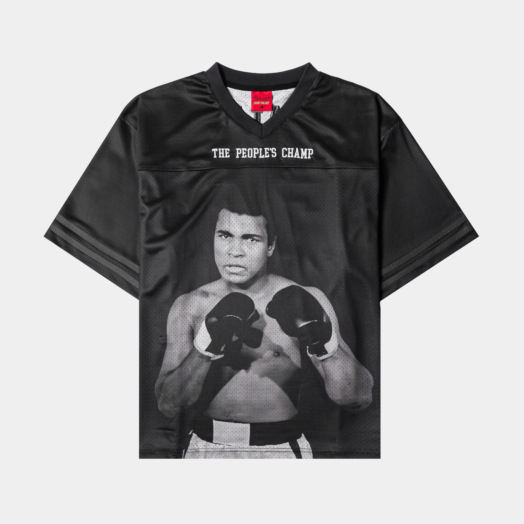 Shoe Palace SP x Muhammad Ali 74 Mesh Mens Jersey Black White