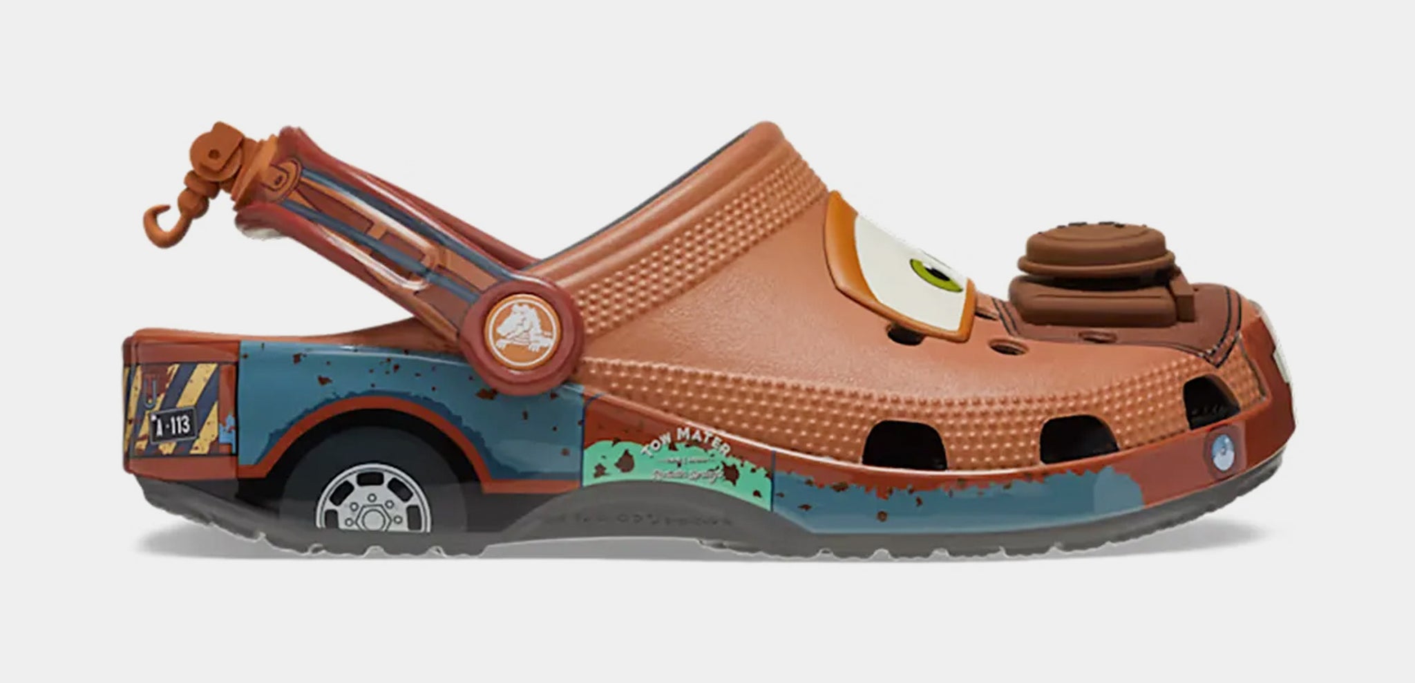Crocs Disney Cars Mater Classic Clog Mens Sandals Brown  display picture 1