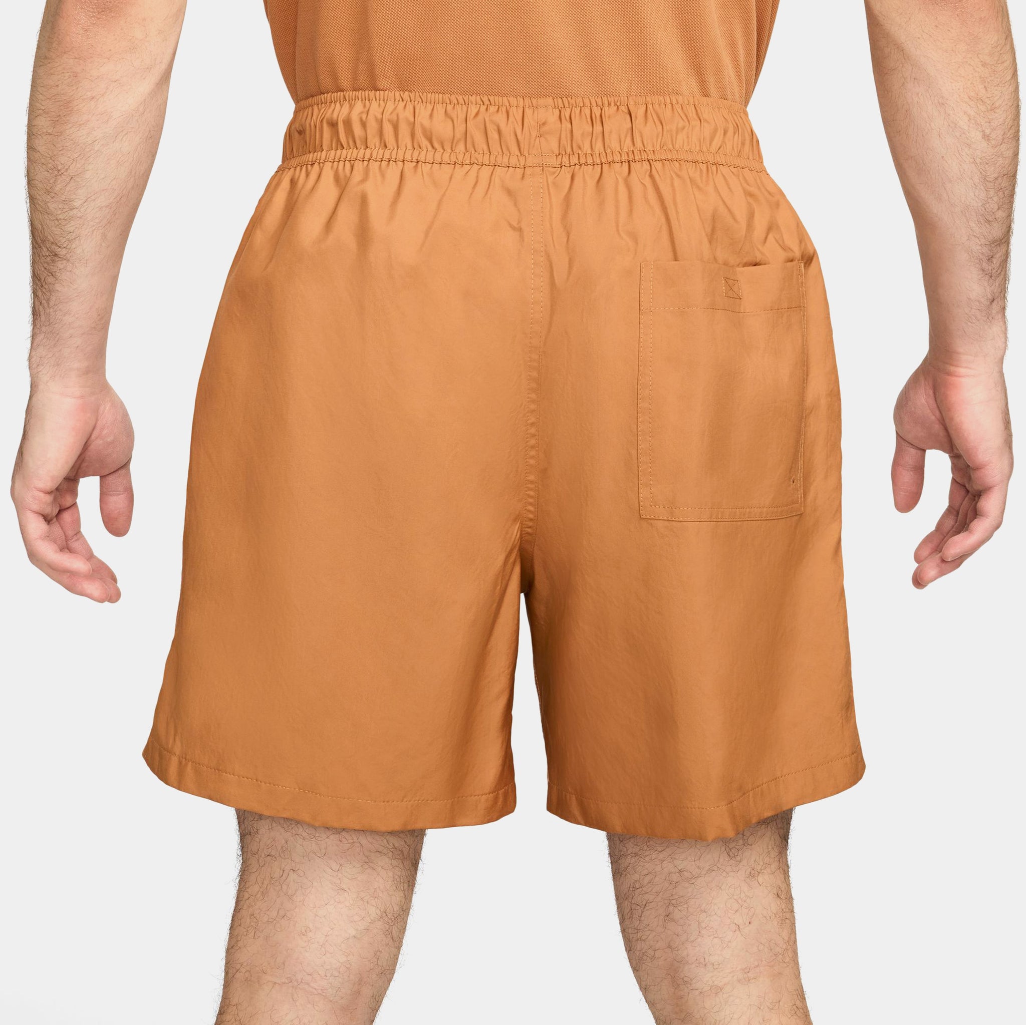 Nike Club Woven Flow Mens Shorts Orange White FN3307224 Shoe Palace