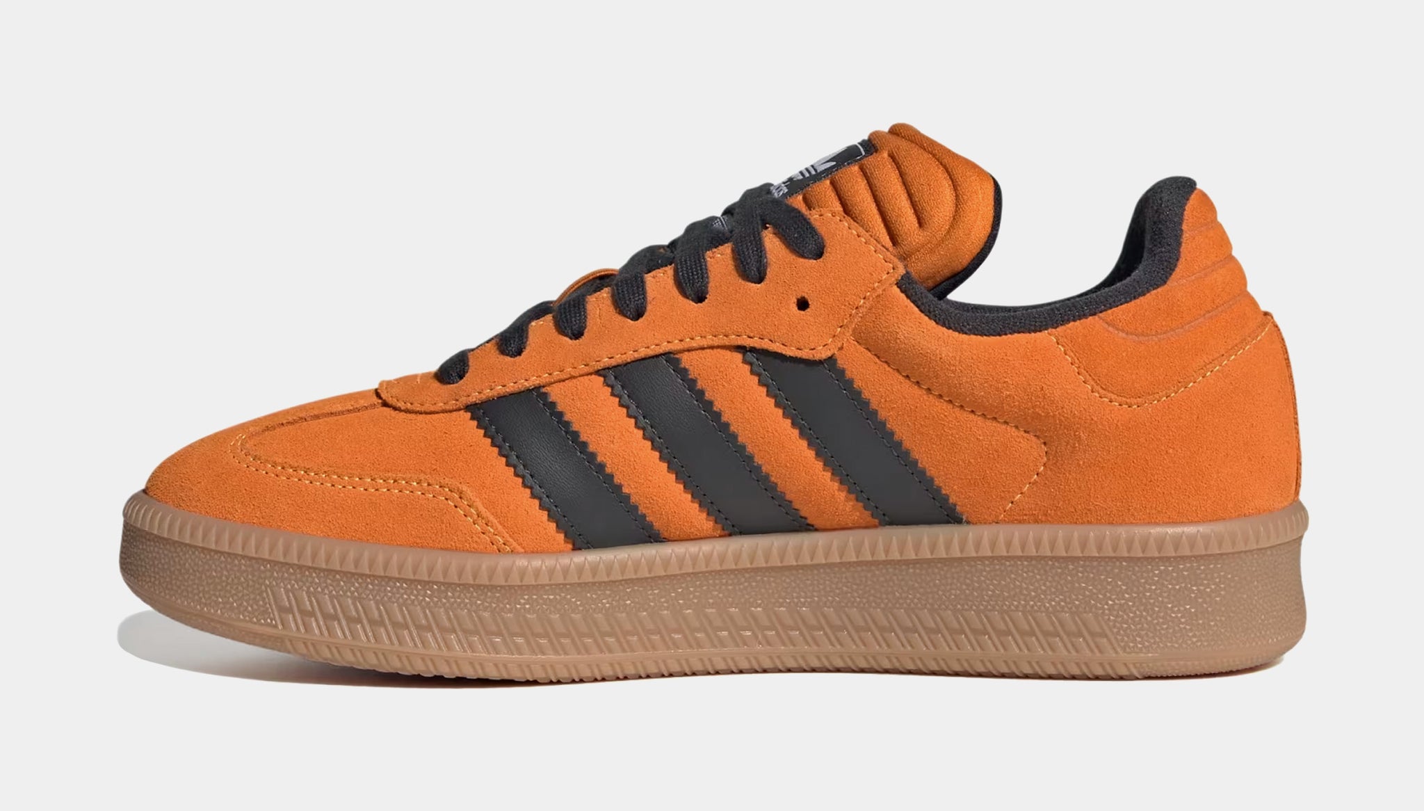 adidas Samba XLG Mens Lifestyle Shoes Crew Orange Carbon Gum