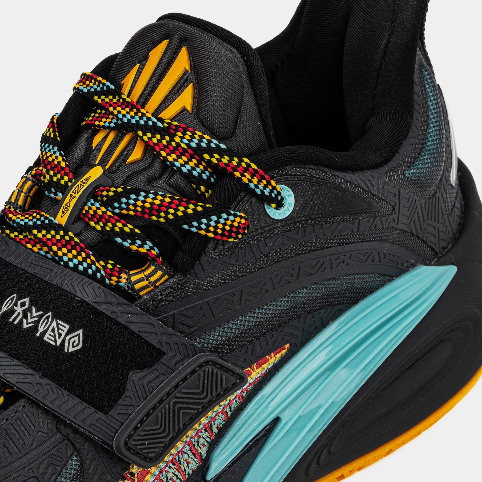 ANTA Kai 1 Sacred Bond Mens Basketball Shoes Black Teal Gold