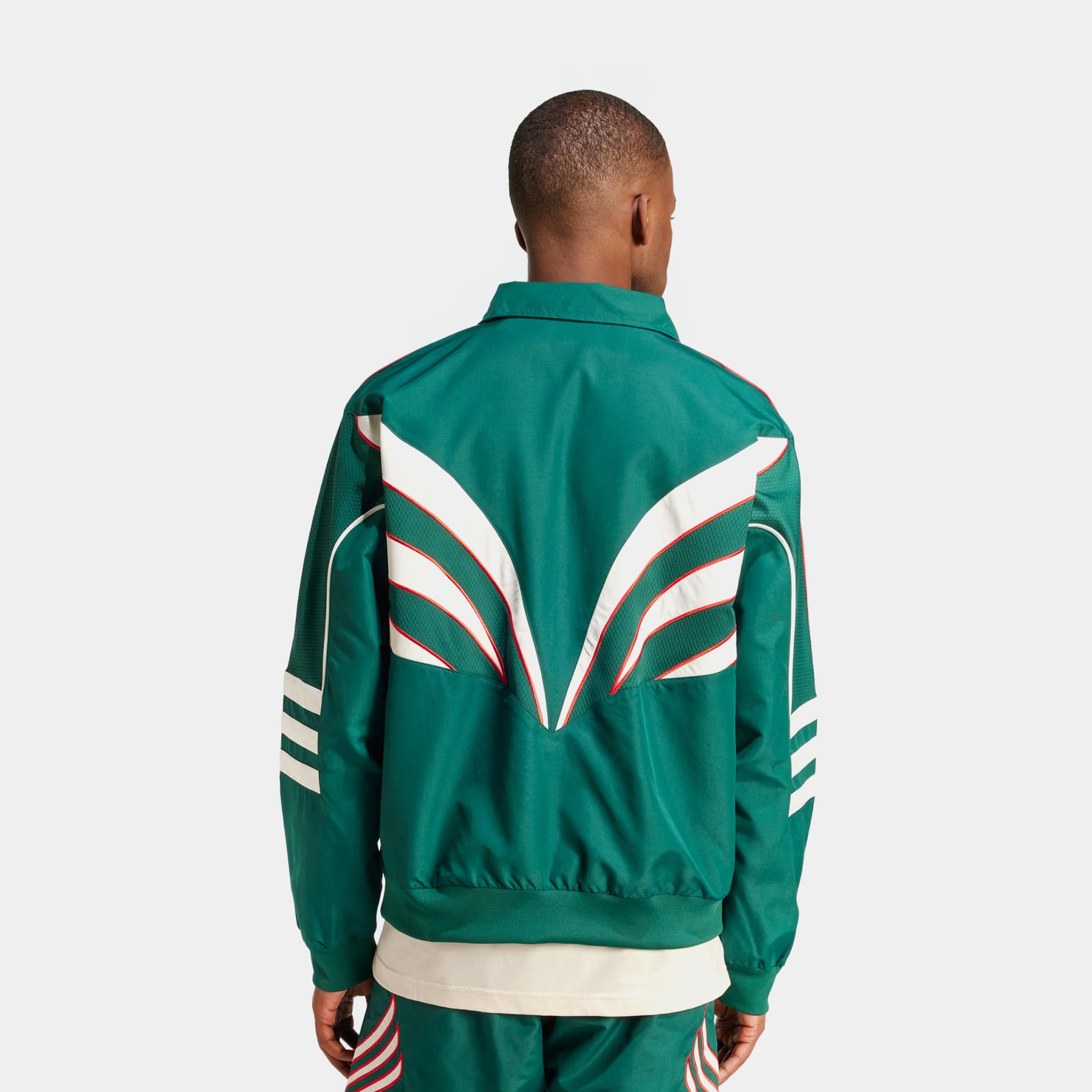 Collegiate Green Adidas Track Top Green Adidas Atlanta Track Mens